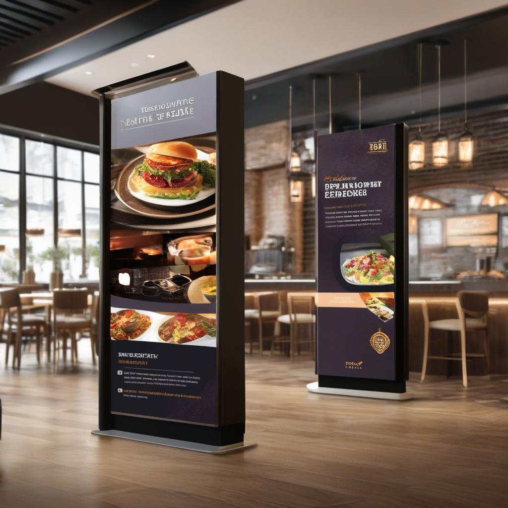 Custom digital banner